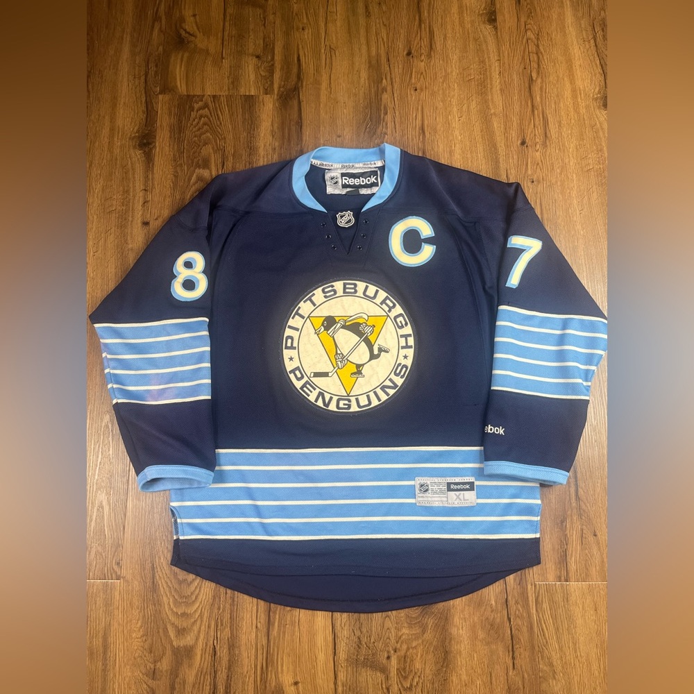Pittsburgh Penguins Sidney Crosby 2011 Winter Classic Jersey